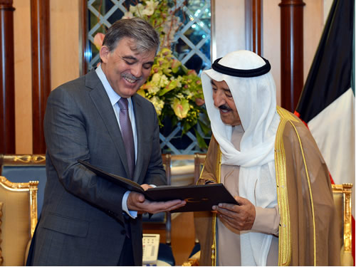 Cumhurbaşkanı Gül’den Kuveyt Emiri Şeyh El Sabah’a 114 Yıllık Tarihî Belge
